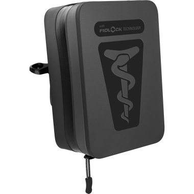SQlab saddle bag Fidlock® 0.5 l in charcoal grey with Comfort active 2.1 adapter