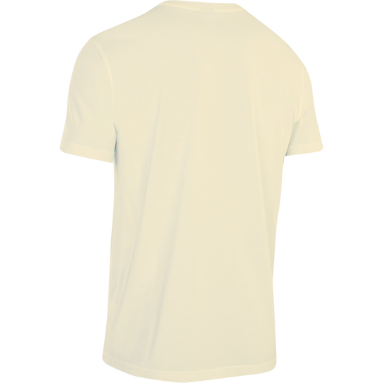 SQlab Tee SS ltd. Team t-shirt manches courtes homme vue de dos en écru naturel