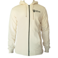 SQlab Zip Hoody ltd. Team men's full-zip hoodie in natural undyed ecru