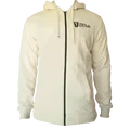 SQlab Zip Hoody ltd. Team men's full-zip hoodie in natural undyed ecru