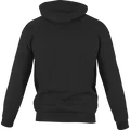 SQlab Logo Hoody Unisex Kapuzenpullover in schwarz Rückansicht