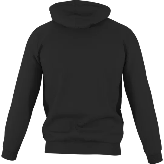 SQlab Logo Hoody Unisex Kapuzenpullover in schwarz Rückansicht