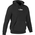 SQlab Logo Hoodie Unisex in schwarz mit Kapuze und Känguru-Tasche