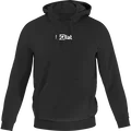 SQlab Logo Hoody Unisex in schwarz mit Kapuze und Känguru-Tasche, Vorderansicht