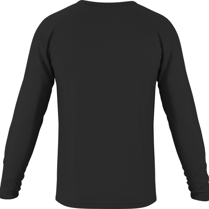 Tee Logo LS unisex - 900 black - 46/XS