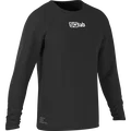 SQlab Tee Logo LS Langarmshirt in schwarz mit weißem Logo