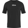 SQlab Logo Tee SS unisex short-sleeve T-shirt in black with white chest logo