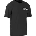 SQlab #mehrbums short-sleeve unisex T-shirt in black with SQlab logo on chest