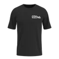 SQlab #mehrbums unisex T-shirt in black with white logo