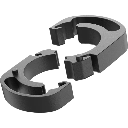 SQlab 812R spacer set roadbike stem 1x5mm 2x10mm in dark charcoal