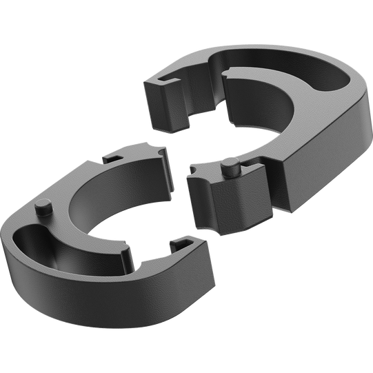 SQlab 812R jeu d'entretoises potence vélo de route 1x5mm 2x10mm en gris anthracite