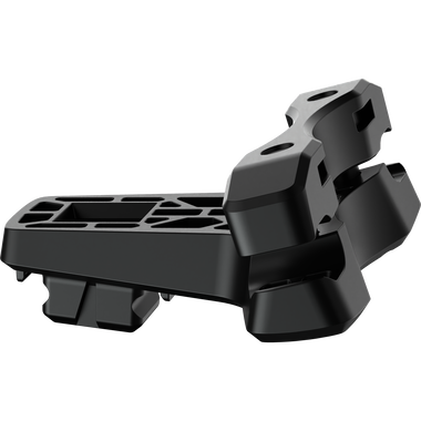 SQlab Fidlock Standard Adapter saddle bag mount in black with Pinclip system