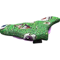 SQlab 6OX ERGOWAVE active 2.2 ltd. Metzger MTB saddle in green with Mike Metzger signature design