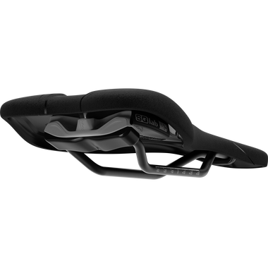 SQlab 614 ERGOWAVE® active 2.1 S'Qantara gravel saddle in black