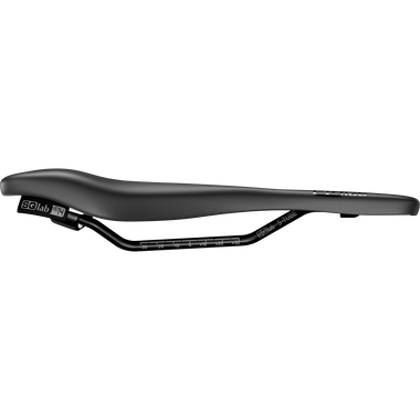 SQlab 612 ERGOWAVE® active 2.2 Fahrradsattel in matt schwarz, Seitenansicht