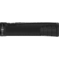 SQlab 7OX 2.0 ergonomic MTB grips in black with multi-zone rubber texture
