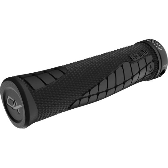 SQlab 7OX Pro 2.0 ergonomic MTB lock-on handlebar grips in black