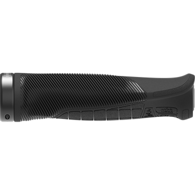 SQlab 710 2.0 ergonomische Fahrradgriffe in schwarz mit Lock-on-Klemme