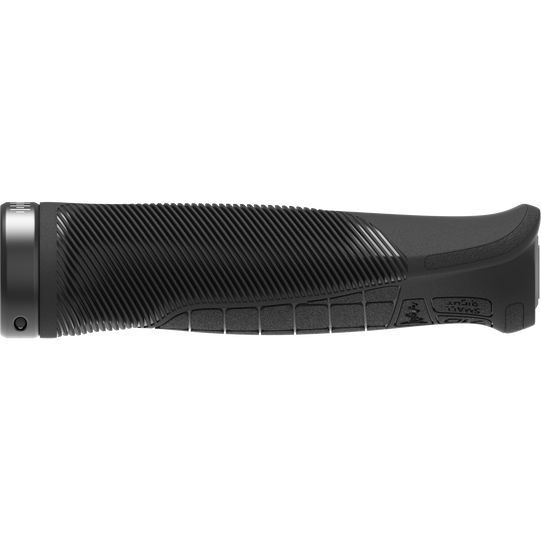 SQlab 710 2.0 ergonomische Fahrradgriffe in schwarz mit Lock-on-Klemme