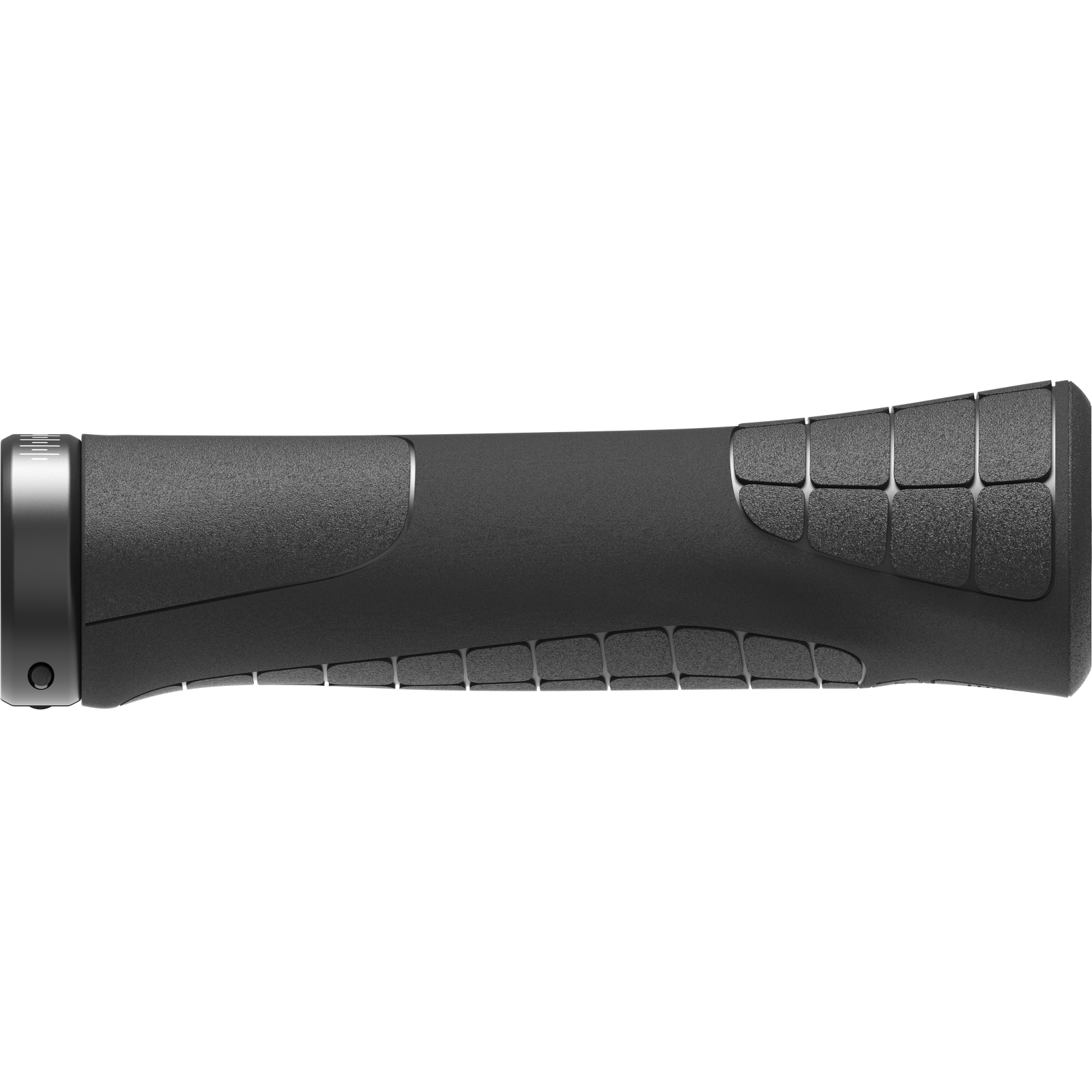 SQlab 711 Tech Trail 2.1 ergonomic MTB handlebar grip in black, side view