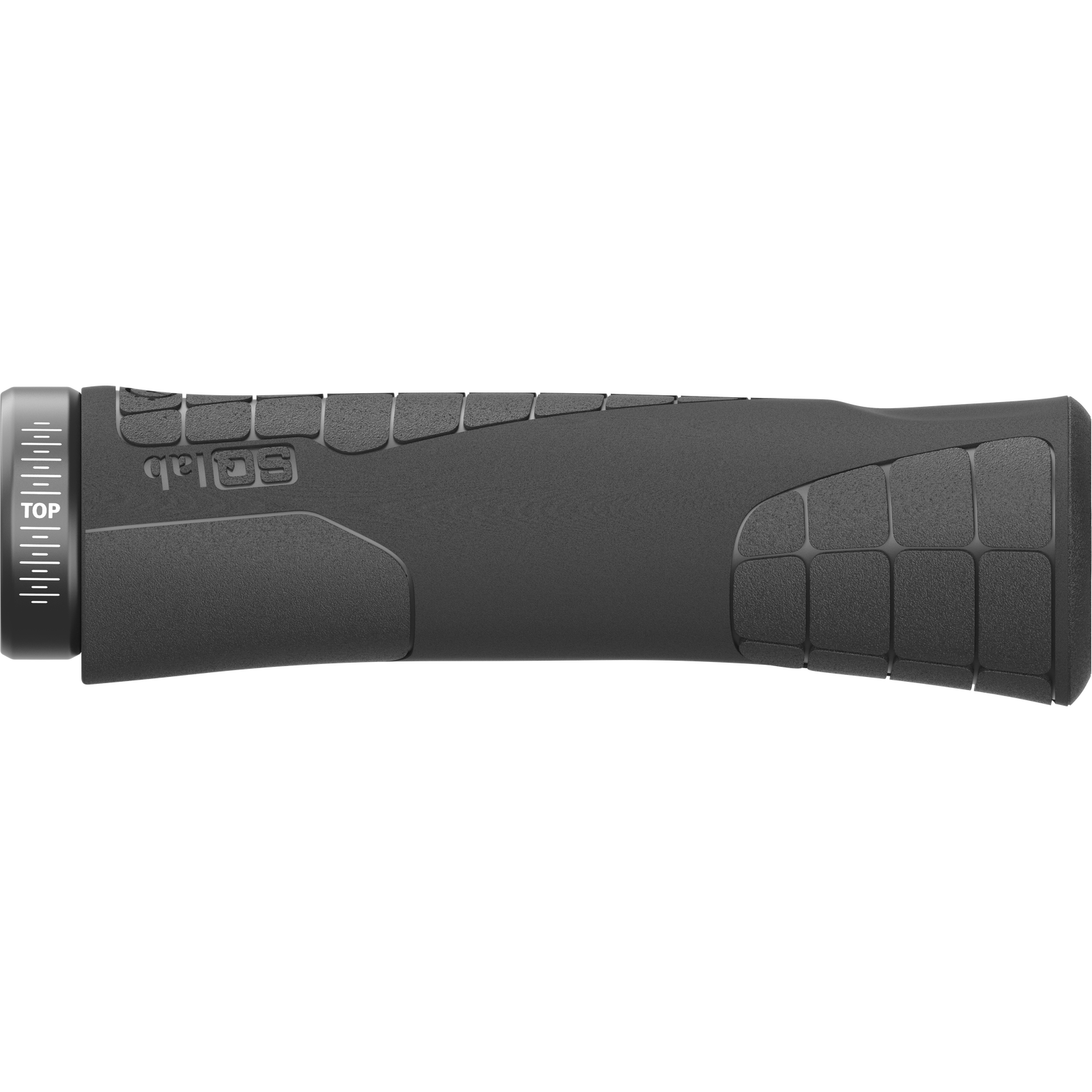 SQlab 711 Tech Trail 2.1 mountain bike grip in black, side view