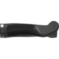 SQlab 721 2.0 ergonomic bicycle grip in anthracite black with Ergobar and lock-on clamp