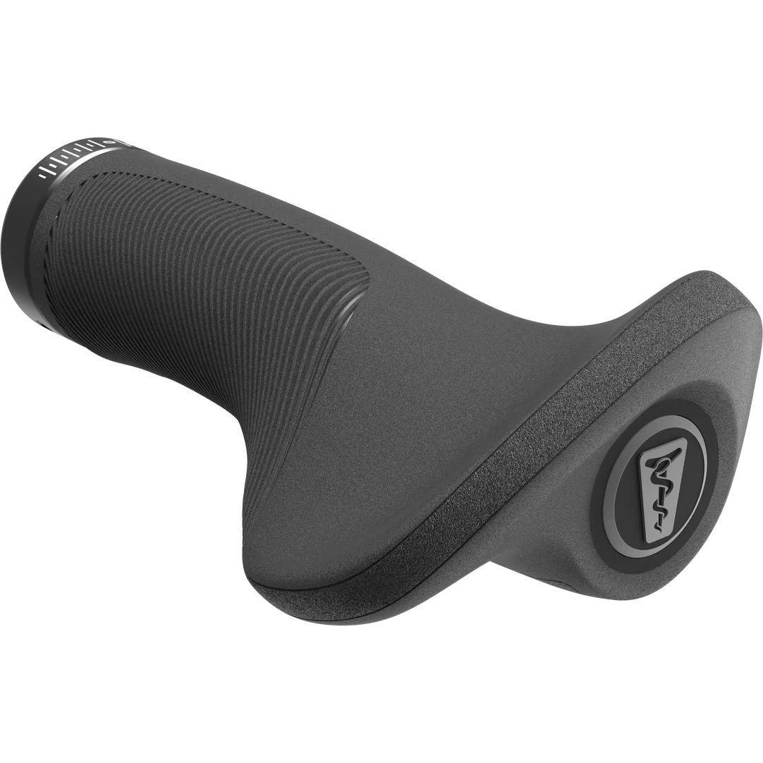 SQlab 721 2.0 ergonomic bicycle grip in charcoal grey