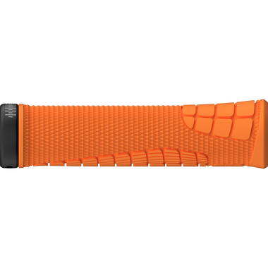 SQlab 7OX Pro 2.0 MTB handlebar grip in orange with clamp collar