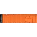 SQlab 7OX Pro 2.0 ergonomic MTB handlebar grips in orange with lock-on clamp