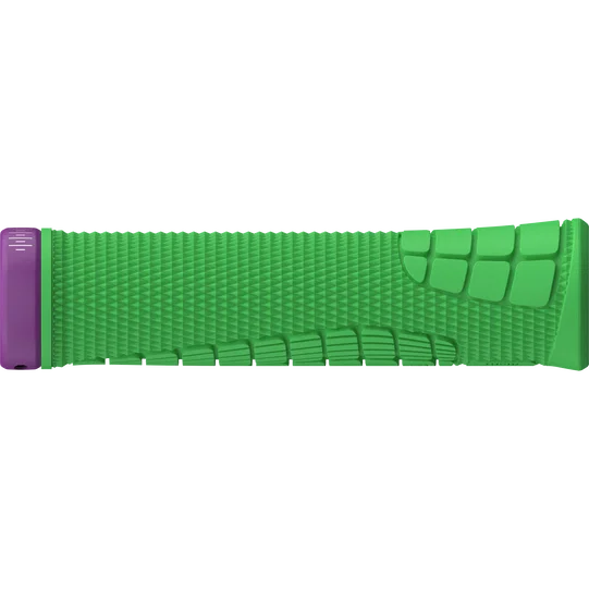 SQlab 7OX Pro 2.0 Metzger MTB handlebar grip in green and purple
