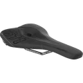 SQlab 611 Ergowave active MTB saddle in black with S-TUBE rail, wave profile and active pivot technology
