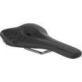 SQlab 611 Ergowave active MTB saddle in black with S-TUBE rail, wave profile and active pivot technology