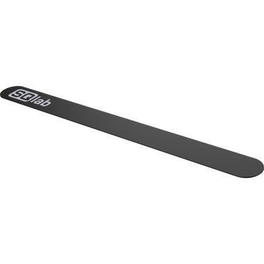 SQlab 714 gravel handlebar tape in charcoal black, 2500mm, size-adjustable for gravel bars
