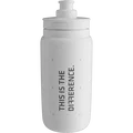 SQlab cycling water bottle 550ml in white with push-pull valve, ultralight and BPA-free