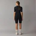 SQlab ONE12 R bib shorts in black for road cycling – rear view on model