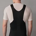 SQlab SQ-Short ONE11 bib shorts in black for mountain biking, back view