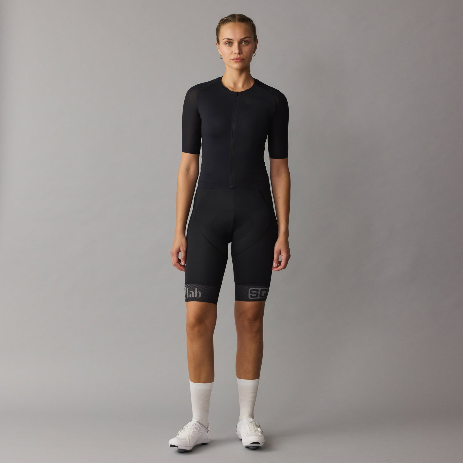 SQlab ONE11 bib shorts in black for mountain biking