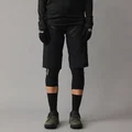 SQlab ONE OX Cycling Shorts in schwarz für Mountainbiking – Vorderansicht