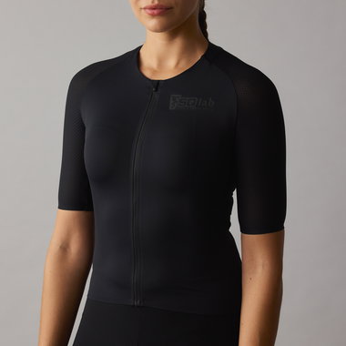 SQlab Jersey ONE12 Damen Radtrikot in schwarz für Rennradfahren