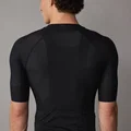 SQlab Jersey ONE12 cycling jersey in black for road cycling – rear view