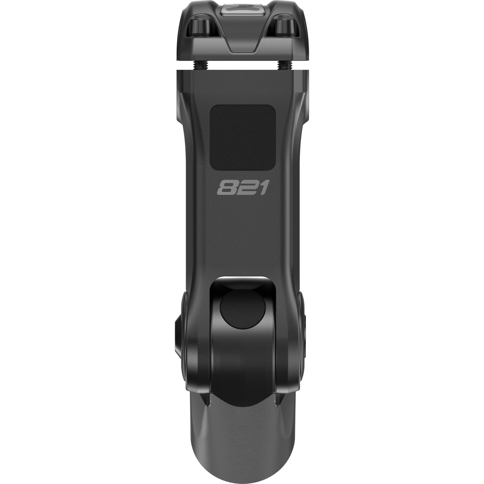 SQlab 821 3.0 adjustable bike stem in anthracite black with SP-Connect mount