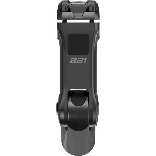 SQlab 821 3.0 adjustable bike stem in anthracite black with SP-Connect mount