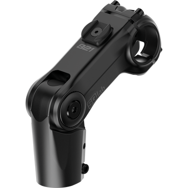 SQlab 821 3.0 adjustable bike stem in black with SP-Connect mount