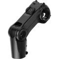 SQlab 821 3.0 adjustable bike stem in black with SP-Connect mount