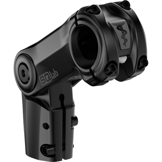 SQlab 821 3.0 adjustable bike stem in matte black with SP-Connect interface