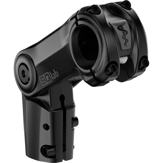 SQlab 821 3.0 adjustable bike stem in matte black with SP-Connect interface