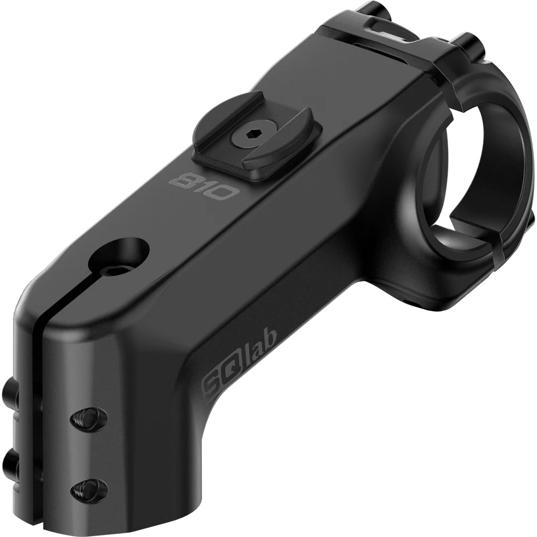 SQlab 810 3.0 mountain bike stem with SP Connect mount in black