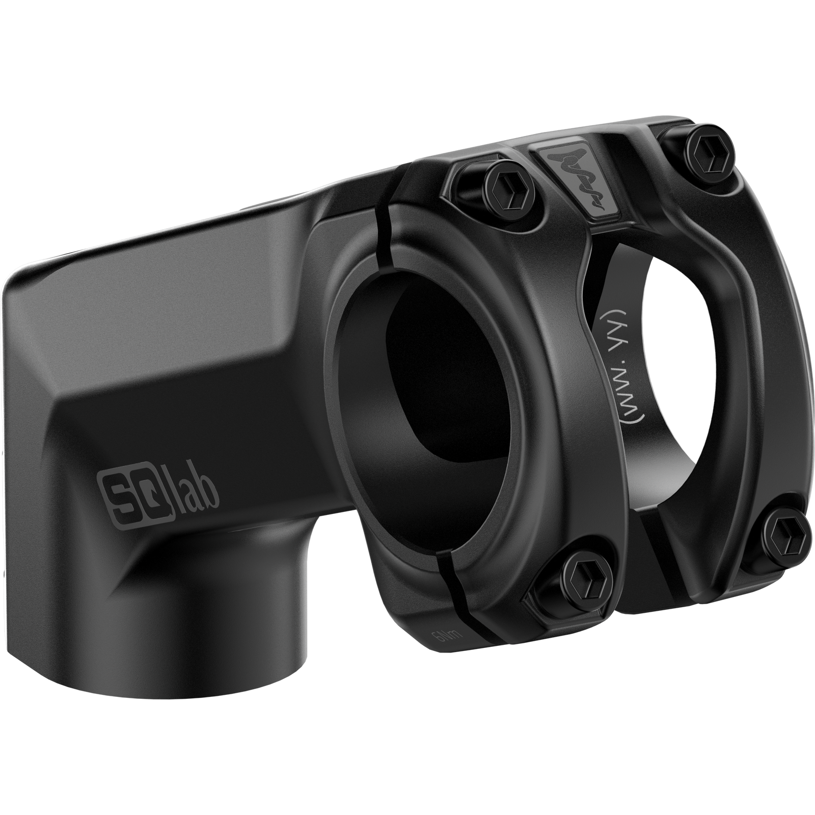 SQlab 810 3.0 bike stem 110mm in matte black with 20° rise and SP Connect mount