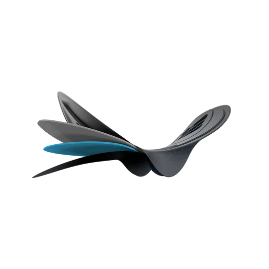 SQlab ONE12 Chamois-Polster für Cycling-Shorts in dunkelgrau und petrol