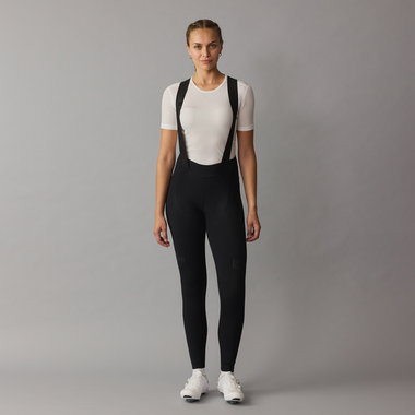 SQlab ONE12 women bib tights in black for road cycling